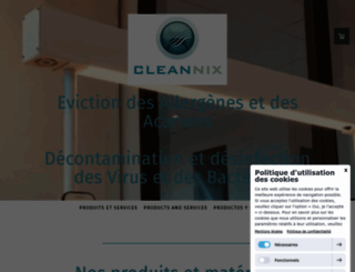 cleannix.fr screenshot