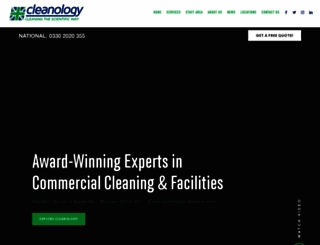 cleanology.com screenshot