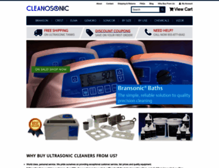 cleanosonic.com screenshot