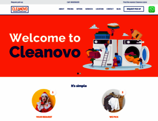 cleanovo.com screenshot