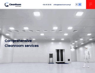 cleanroom.com.pl screenshot