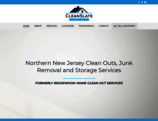 cleanslatecleanouts.com screenshot