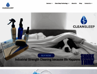 cleansleep.com screenshot