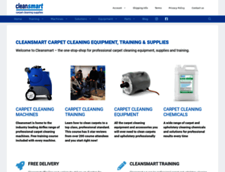 cleansmartsupplies.co.uk screenshot
