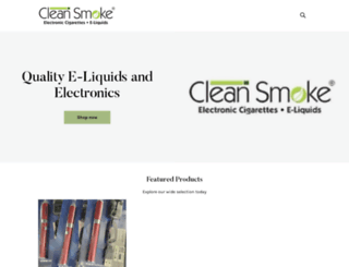 cleansmoke.com screenshot