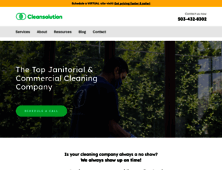 cleansolutionllc.com screenshot