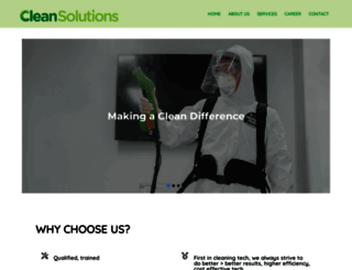 cleansolutions.com.sg screenshot