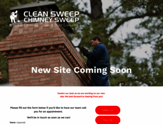 cleansweepchimneysweep.com screenshot