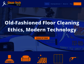 cleantechfloorcare.com screenshot