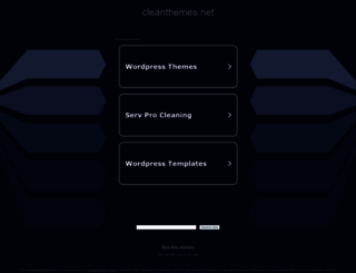 cleanthemes.net screenshot