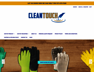 cleantouchinc.com screenshot