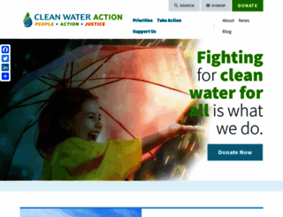 cleanwater.org screenshot