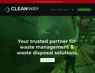 cleanway.com.au screenshot