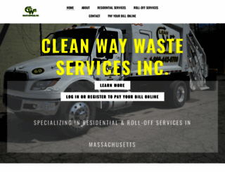 cleanwaywaste.com screenshot