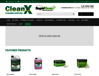 cleanx.com.au screenshot