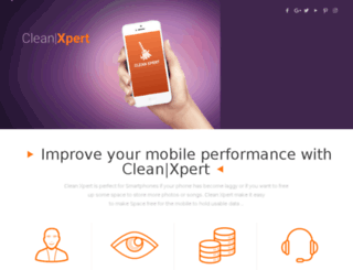 cleanxpertapp.com screenshot