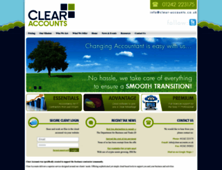 clear-accounts.co.uk screenshot
