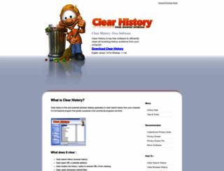 clear-history.net screenshot