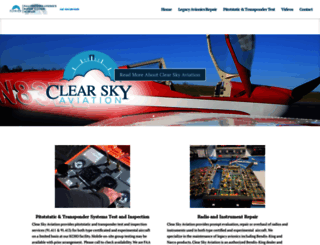 clear-sky-aviation.com screenshot