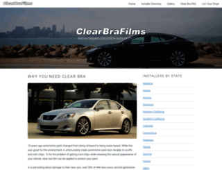 clearbrafilms.com screenshot