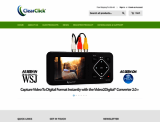 clearclicksoftware.com screenshot
