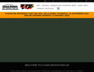 cleardesign.co.za screenshot