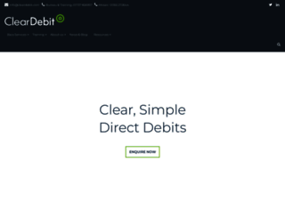 cleardirectdebit.co.uk screenshot
