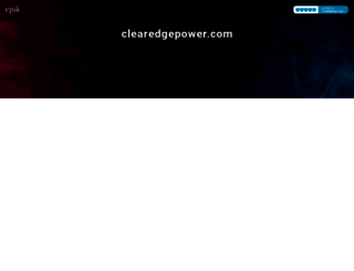 clearedgepower.com screenshot