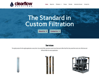 clearflowsolutions.com screenshot