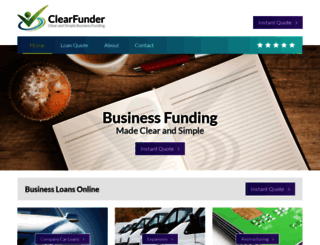 clearfunder.co.uk screenshot