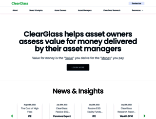 clearglass.com screenshot