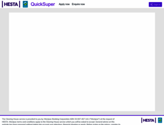 clearinghouse.hesta.com.au screenshot