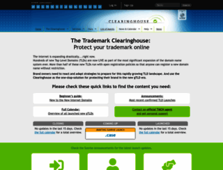 clearinghouse.org screenshot