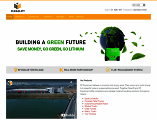 clearlift.ie screenshot