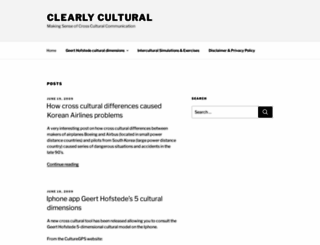 clearlycultural.com screenshot