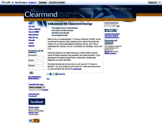 clearmind.se screenshot