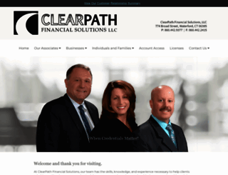 clearpathfinancialsolutions.com screenshot
