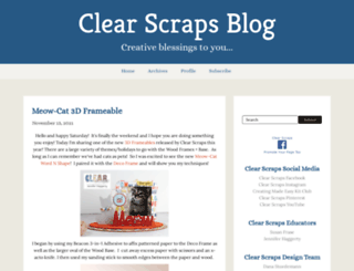 clearscraps.typepad.com screenshot
