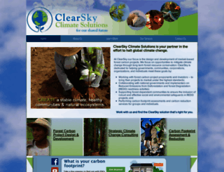 clearskyclimatesolutions.com screenshot