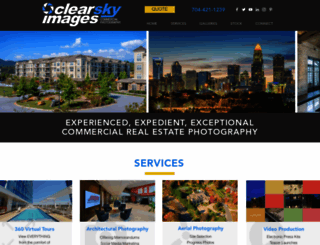 clearskyimages.com screenshot