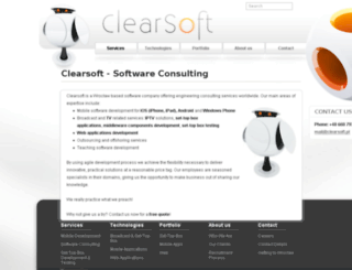 clearsoft.pl screenshot