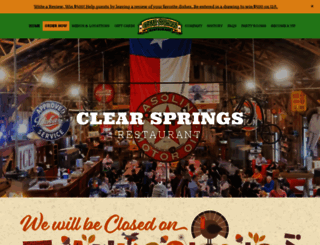 clearspringscafe.com screenshot