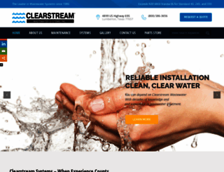clearstreamsystems.com screenshot