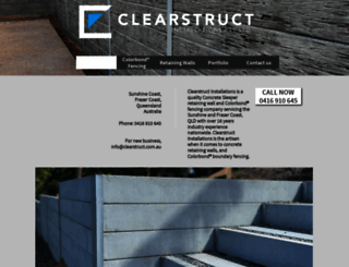 clearstruct.com.au screenshot