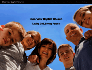 clearviewbaptist.us screenshot