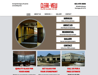 clearviewplateglass.com screenshot