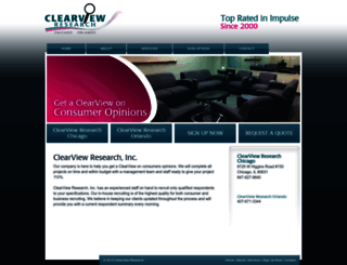 clearviewresearch.com screenshot