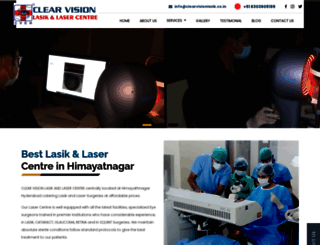 clearvisionlasik.co.in screenshot