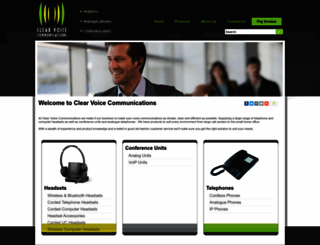 clearvoicecommunications.com.au screenshot