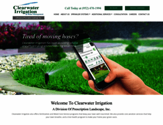 clearwaterirrigation.com screenshot